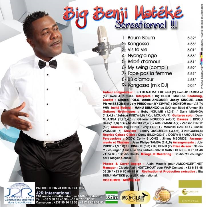 BENJI MATEKE (BIG BEN) FETE SES TRENTE ANS DE CARRIERE