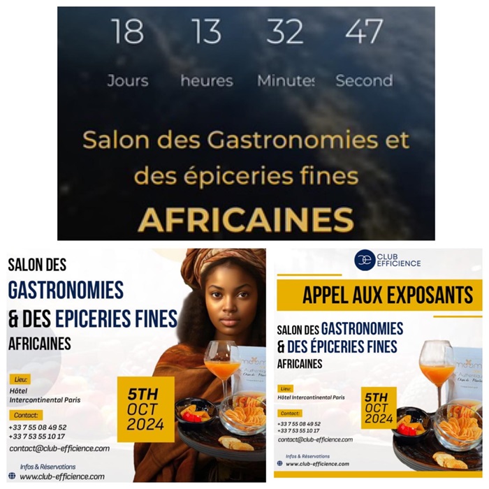 Salon des Gastronomies et des épiceries fines AFRICAINES