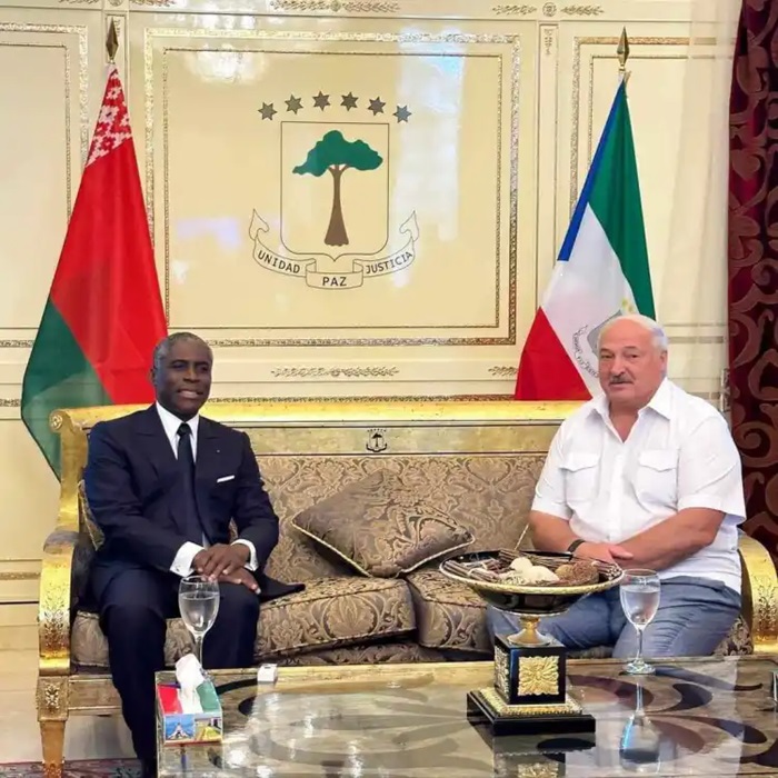 VISITE DU PRESIDENT BIERLORUSE S.E. ALEXANDER LUKASHENKO EN GUINEE EQUATORIALE