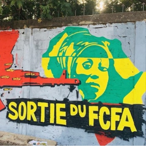 Protest Graffiti: Burkina Faso Demands Independence from the CFA Franc