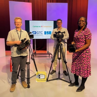 English University Bath Spa Donates Cameras to Cameroonian charity Actions for Education