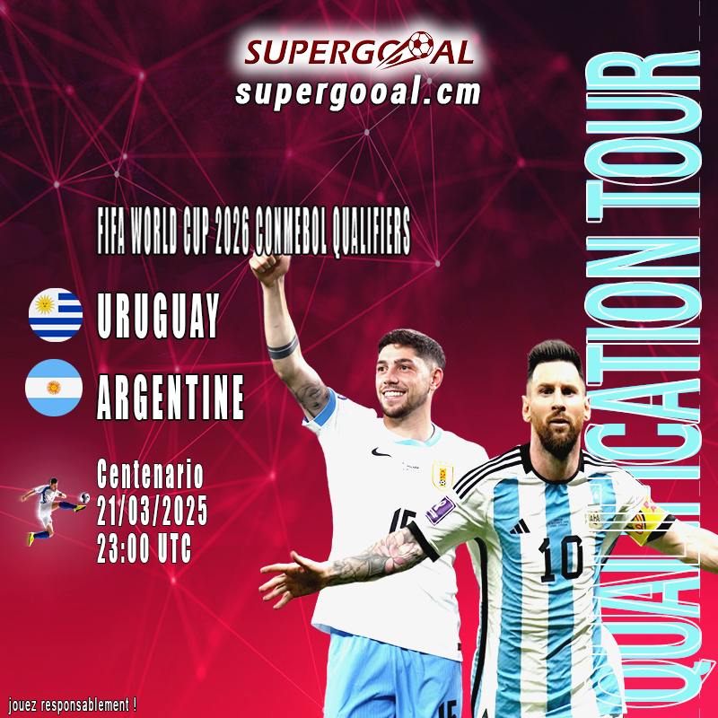 L’Uruguay et l’Argentine ont rendez-vous aux éliminatoires du mondial