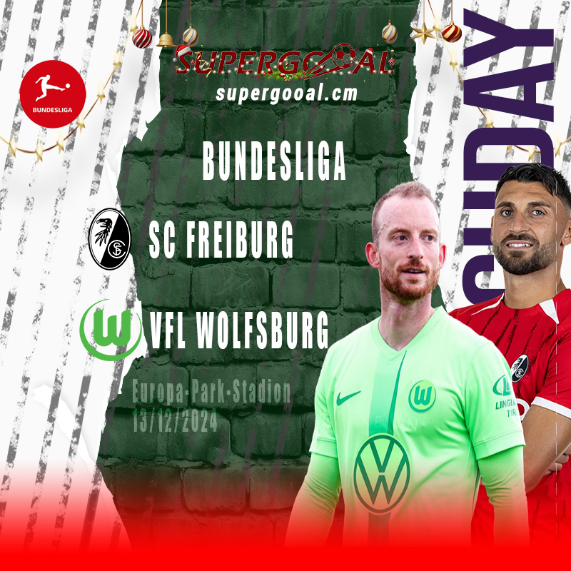 Freiburg et le VFL Wolfsburg ont rendez-vous en Bundesliga