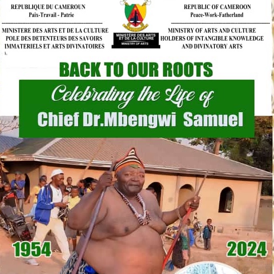 Célébration de vie the Chief Dr. Mbengwi Samuel du 29 au 31 août au musée national