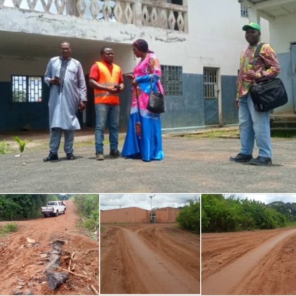 La maire Tsoungui lance les travaux  du tronçon Bikonong – Nkolmbong – Nkolmeyang  et suite