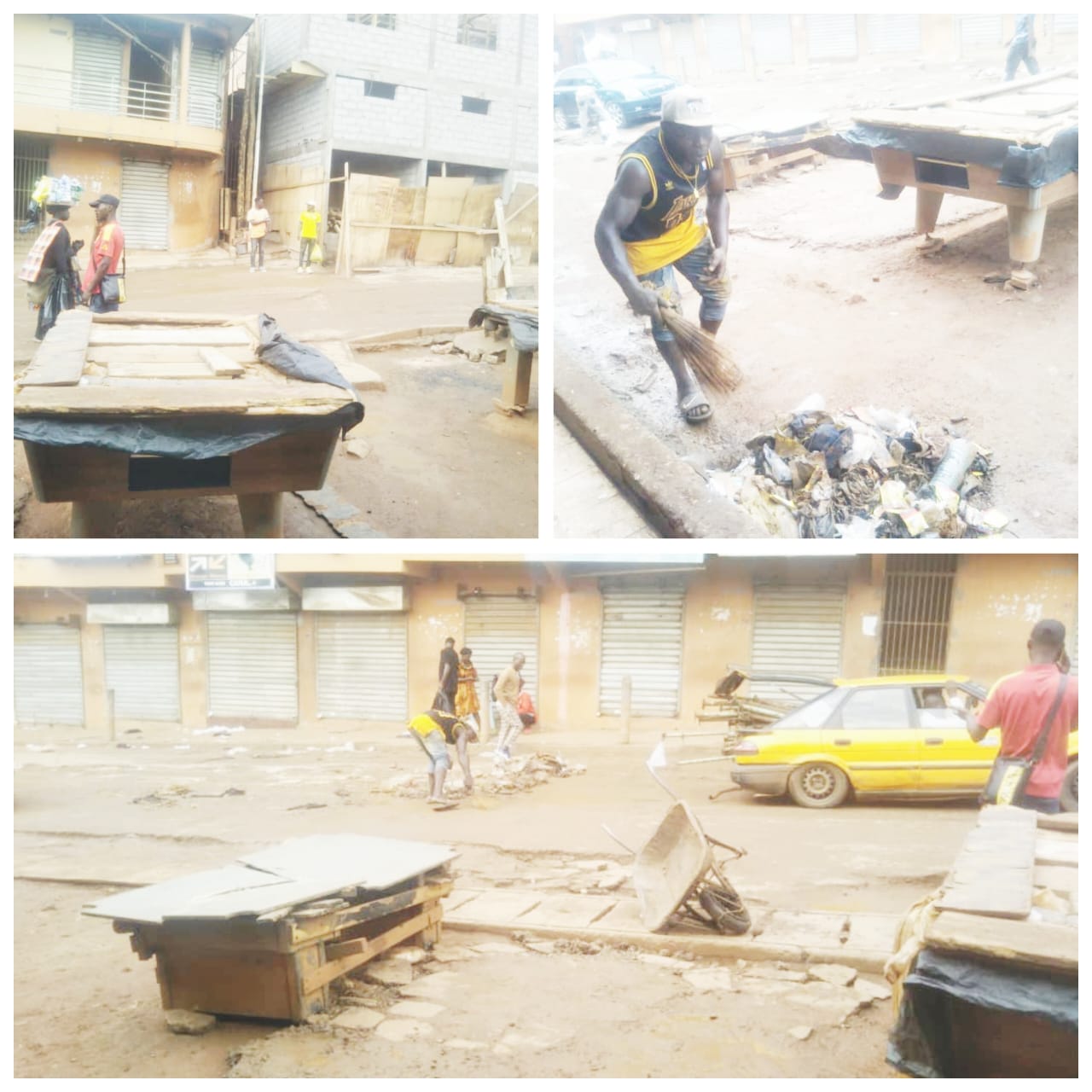 Zoltan , l'homme hysacam du marché Mokolo à Yaoundé