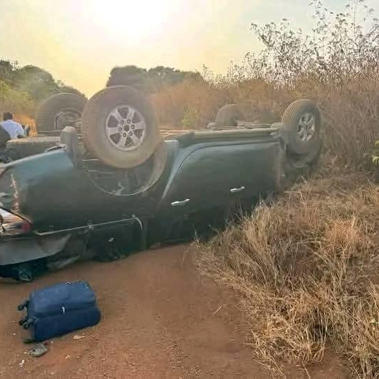 Cabral Libii échappe à un accident en pleine tournée dans l’Adamaoua