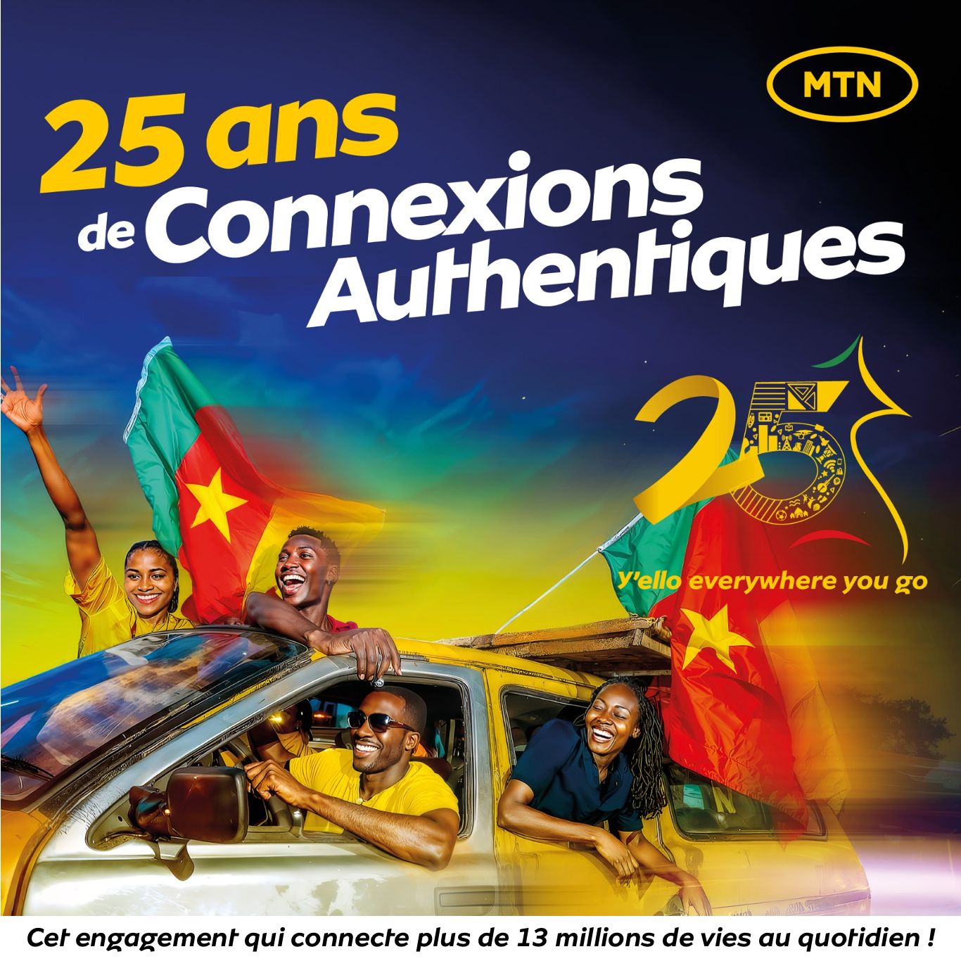 Mtn Cameroun raconte ses 25 ans d’histoire commune avec les camerounais