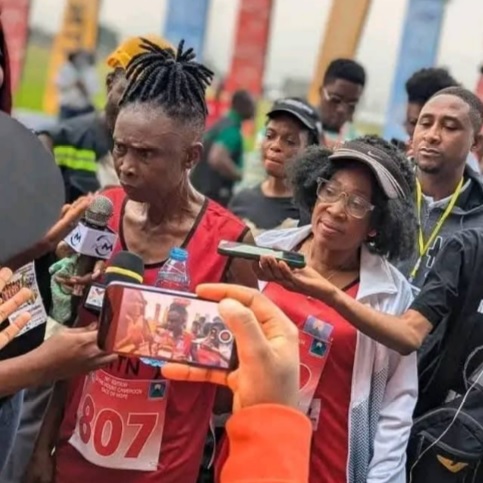 Course de l'espoir: Sarah Etonge championne du Mont Cameroun  dans la catégorie des vétérans