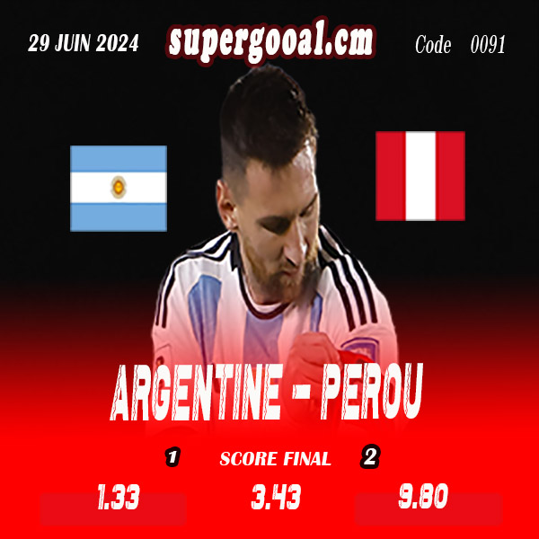 Copa America 2024 : l’Argentine de Messi peut dérouler face au Pérou