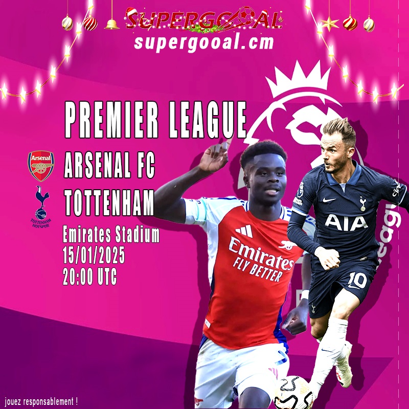 Arsenal FC - Tottenham Hotspur : une affiche de prestige en Premier League