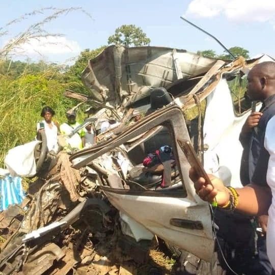 Accident mortel à Ebebda : 6 morts et plusieurs blessés sur l'axe Bafoussam-Yaoundé