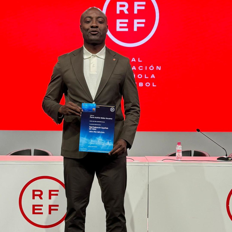 Pierre Achille WEBO obtient la prestigieuse UEFA Pro Licence