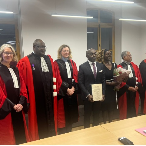 Université Paris1 Panthéon: Jackson C. Tchinda Yemeyo desormais docteur  en Droit international