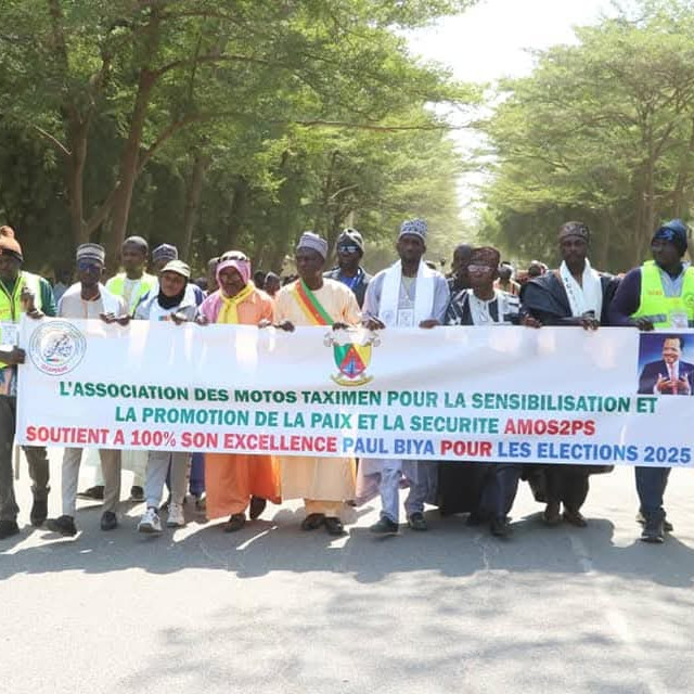 Mobilisation des mototaxis à Maroua : Soutien à Biya et cri d'alarme sur la sécurité des conducteurs