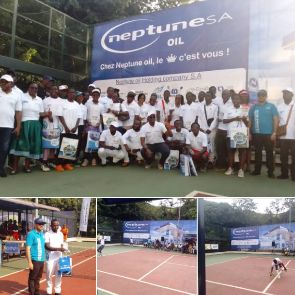 Neptune Oil honore  sa clientèle par un magnifique Open de tennis