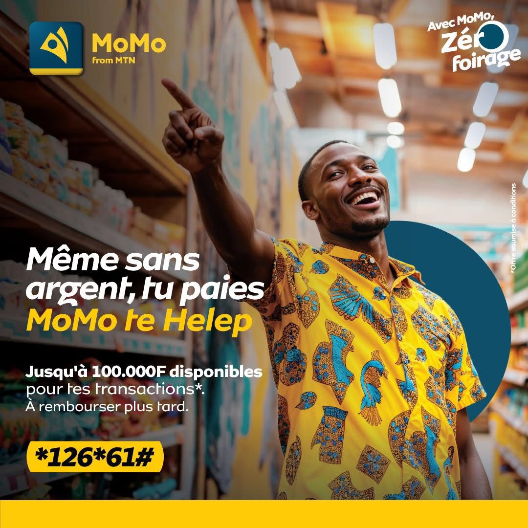 MoMo Helep le cadeau de MTN à ses abonnés MoMo