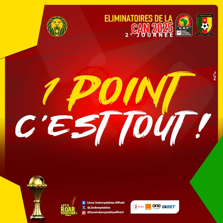 Lions Indomptables : Match nul face au Zimbabwe, domination stérile malgré la possession du ballon